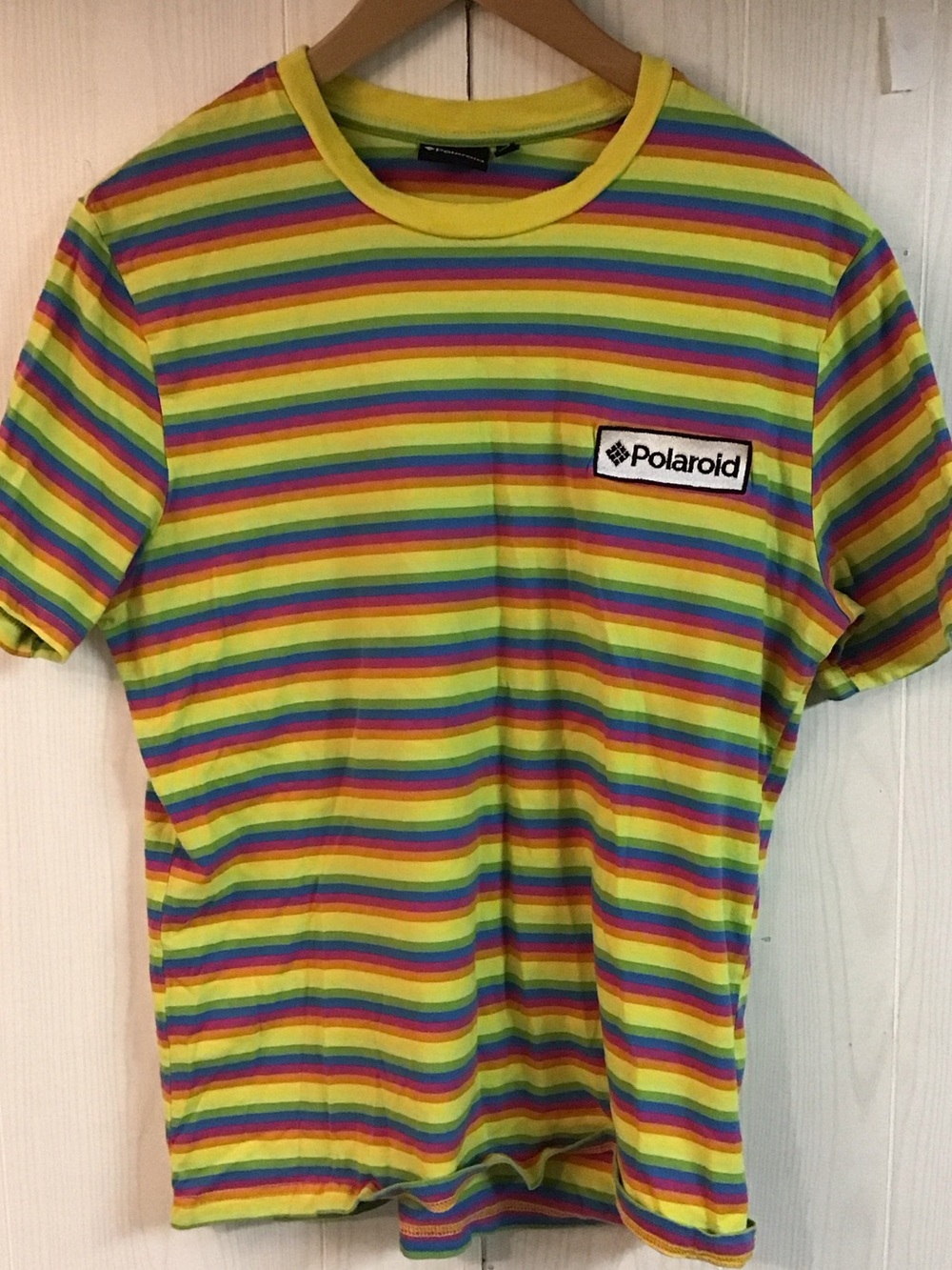 ♥️5/25$ Polaroid Rainbow t shirt
